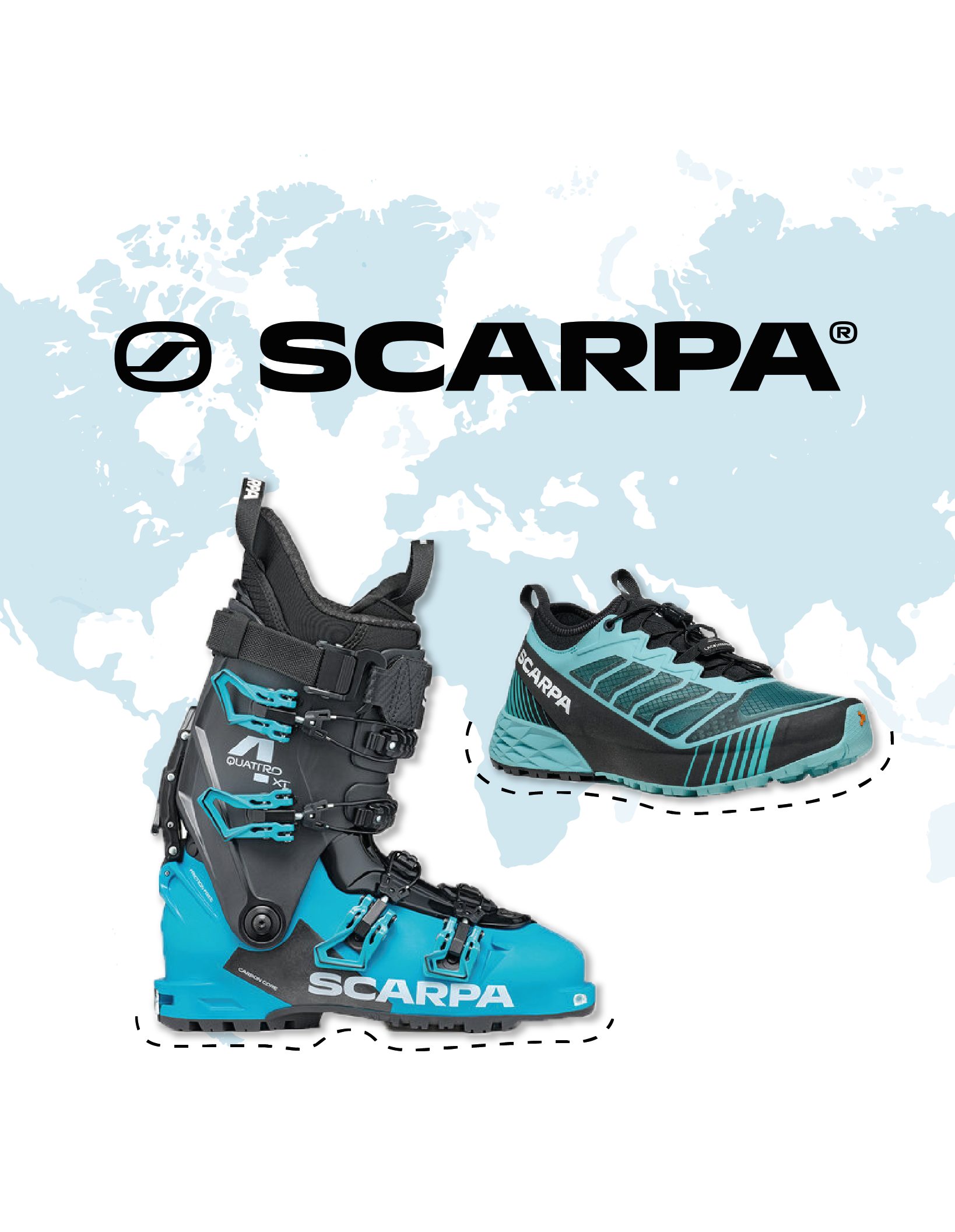 Scarpa.com, leader nelle scarpe per la montagna