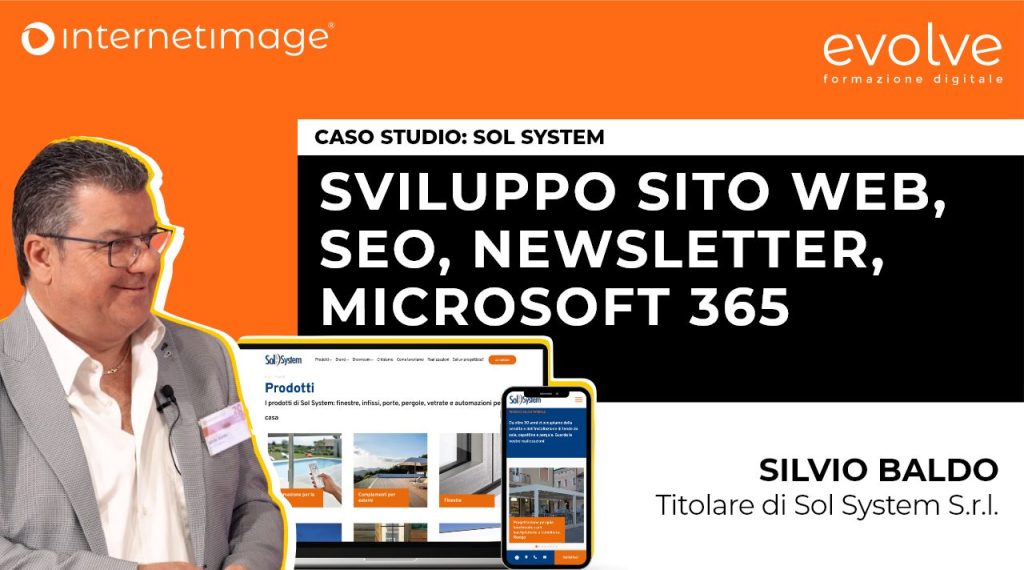 Sviluppo sito web, gestione SEO, newsletter e Microsoft 365 per Sol System di Rovigo