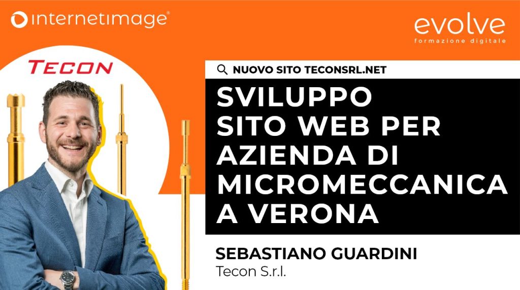 Sviluppo sito web per azienda di micromeccanica a Verona