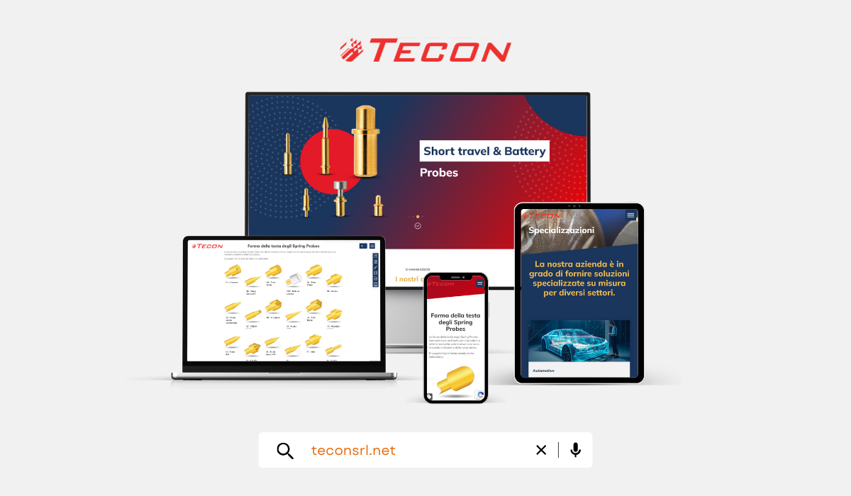 Sviluppo sito web Tecon